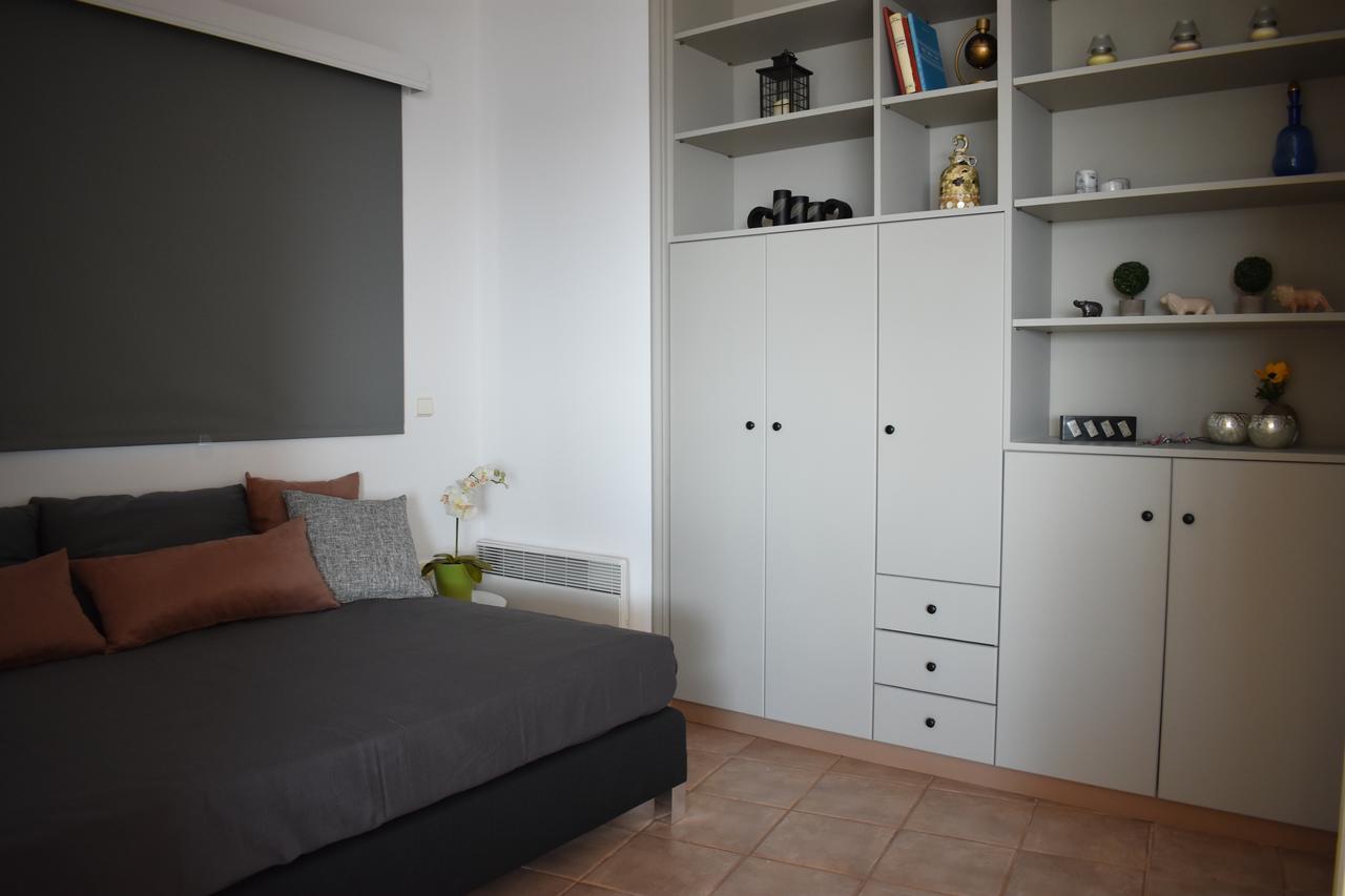 El Mar, 2 Bdr Seaview Apartment, 7 Min From Beach Lagonisi Exterior foto
