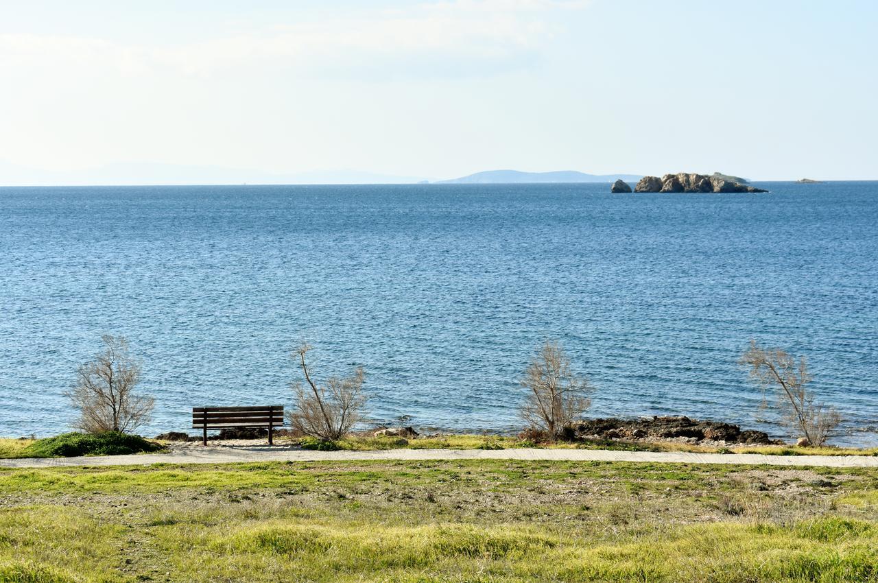El Mar, 2 Bdr Seaview Apartment, 7 Min From Beach Lagonisi Exterior foto