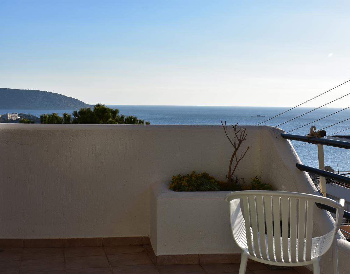 El Mar, 2 Bdr Seaview Apartment, 7 Min From Beach Lagonisi Exterior foto
